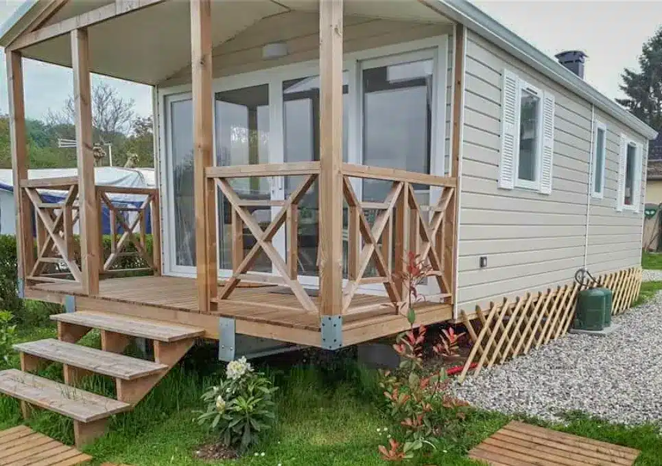 Mobile Home Comfort TV – 2 bedrooms + terrace