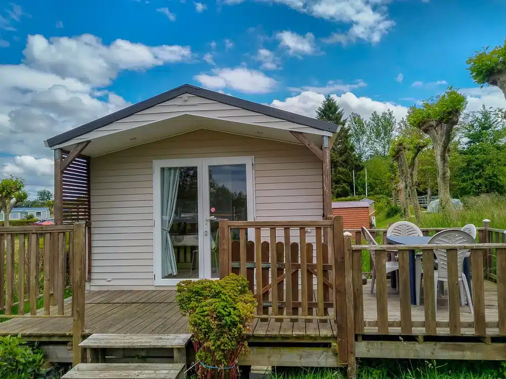 Mobile Home Comfort TV – 1 bedroom + semi-covered terrace